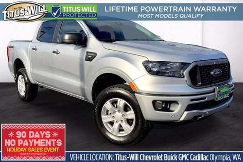 2019 Ford Ranger 4x4 4WD Truck Crew cab XLT SUPERCREW 5 BOX - cars &... for sale in Olympia, WA