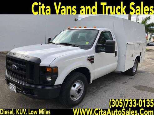 2008 FORD F350 DRW DIESEL KUV ENCLOSED UTILITY TRUCK F-350 F350 F 350 for sale in Medley, FL