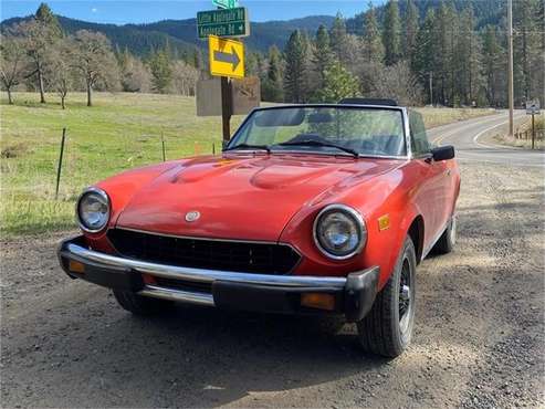1979 Fiat 124 Spider 2000 for sale in Jacksonville, OR