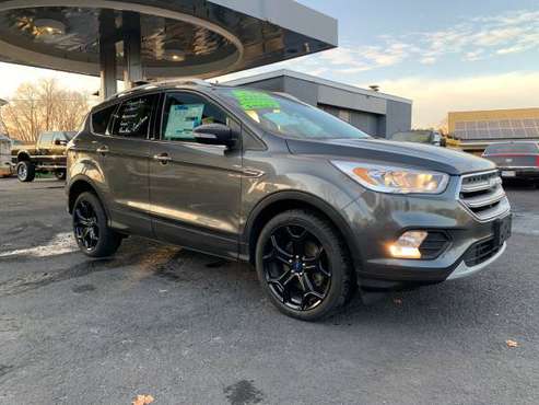 2017 FORD Escape Gunmetal Grey - cars & trucks - by dealer - vehicle... for sale in Pittsfield, MA