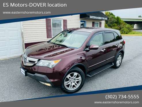 *2009 Acura MDX- V6* Clean Carfax, Sunroof, Leather, 3rd Row, Mats -... for sale in Dover, DE 19901, DE