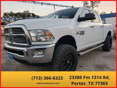 2016 Ram 2500 Crew Cab - Financing Available! - cars & trucks - by... for sale in Porter, OK