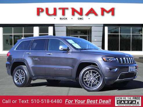 2019 Jeep Grand Cherokee Sport Utility Limited suv Gray - cars &... for sale in Burlingame, CA