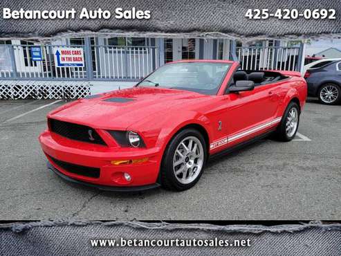 2007 Ford Mustang 2dr Conv Shelby GT500 - - by dealer for sale in Lynnwood, WA