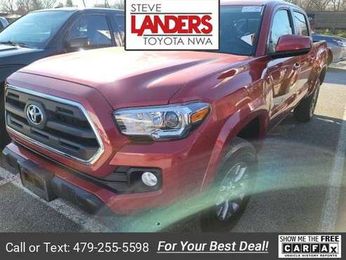 2017 Toyota Tacoma SR5 pickup Red - cars & trucks - by dealer -... for sale in ROGERS, AR