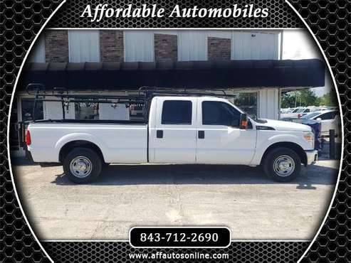 2015 Ford F-250 SD XL Crew Cab 2WD - - by dealer for sale in Myrtle Beach, SC
