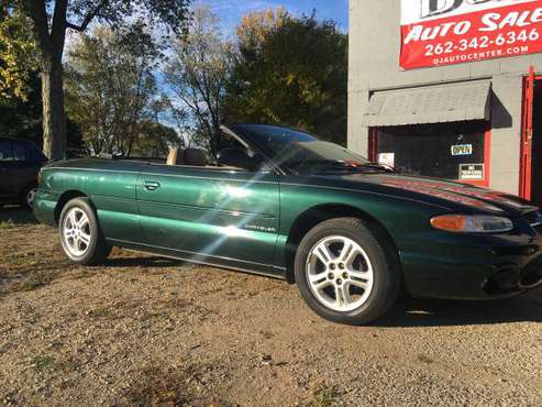 1996 Chrysler Sebring Convertible 40,500 Miles - cars & trucks - by... for sale in Avalon, IL