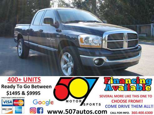 2006 Dodge Ram 1500 4dr Quad Cab 140 5 4WD SLT - - by for sale in Roy, WA