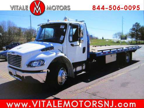 2015 Freightliner M2 106 Medium Duty 21 ROLL BACK, TOW TRUCK, WHEEL for sale in South Amboy, NY