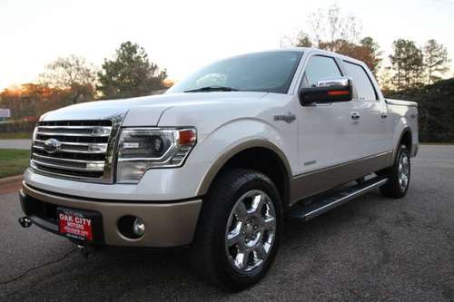 2013 FORD F150 CREW CAB KING RANCH 4WD - cars & trucks - by dealer -... for sale in Garner, NC
