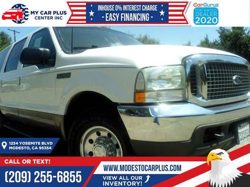 2002 Ford Excursion XLT 2WDSUV 2 WDSUV 2-WDSUV PRICED TO SELL! for sale in Modesto, CA