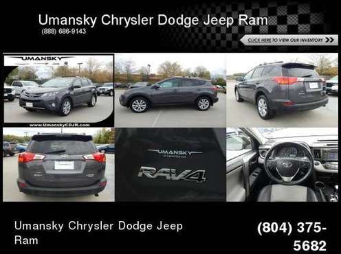 2015 Toyota RAV4Ca Limited Umansky Precision Pricing Call for for sale in Charlotesville, VA