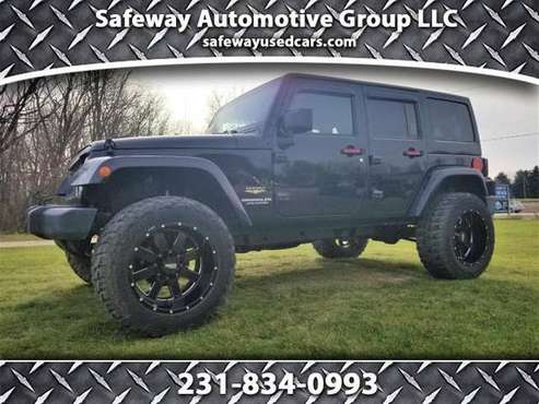 2015 Jeep Wrangler Unlimited 4WD 4dr Sahara - cars & trucks - by... for sale in Grant, MI