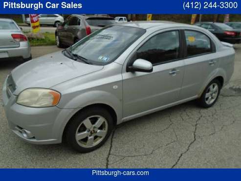 2008 Chevrolet Aveo 4dr Sdn LT with Floor mats, carpeted front and for sale in Pittsburgh, PA