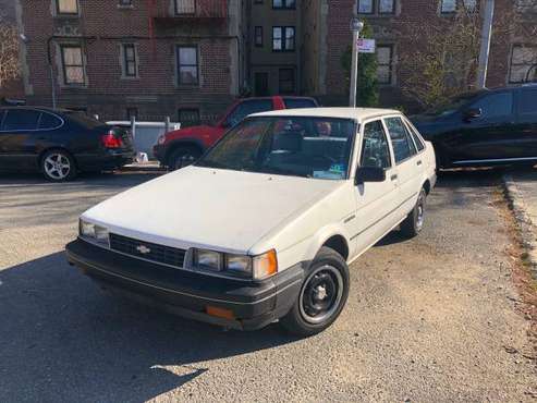 1987 Chevy Nova LOW MILES runs and drives great! - cars & trucks -... for sale in Long Island City, NY