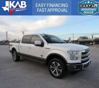 2015 Ford F-150 King-Ranch SuperCrew 5 5-ft Bed 4WD for sale in Killeen, TX