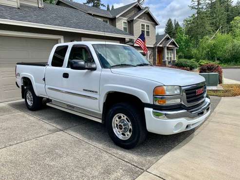 2003 GMC Sierra SLE 2500HD extended cab 4X4 One owner - cars & for sale in Portland, OR