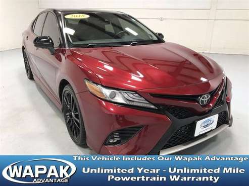 2018 Toyota Camry XSE with - cars & trucks - by dealer - vehicle... for sale in Wapakoneta, OH