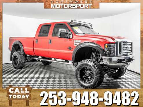*DIESEL DISEL* Lifted 2008 *Ford F-350* Lariat 4x4 for sale in PUYALLUP, WA
