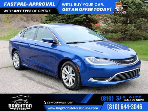 2015 Chrysler 200 Limited FOR ONLY 147/mo! - - by for sale in Brighton, MI