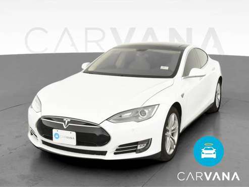 2013 Tesla Model S Sedan 4D sedan White - FINANCE ONLINE - cars &... for sale in Palmdale, CA