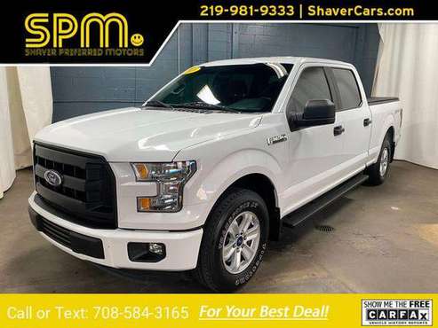 2016 Ford F150 XL pickup WHITE - cars & trucks - by dealer - vehicle... for sale in Merrillville, IL