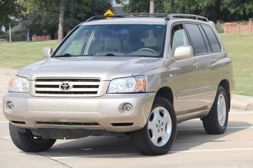 2006 TOYOTA HIGHLANDER LIMITED 3RD ROW SEAT SUNROOF ONE OWNER 188K for sale in Longview, TX