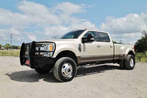 2017 FORD F-350 LARIAT ULTIMATE - NAV - PANO ROOF - NEW 35" TOYO AT... for sale in Liberty Hill, TX