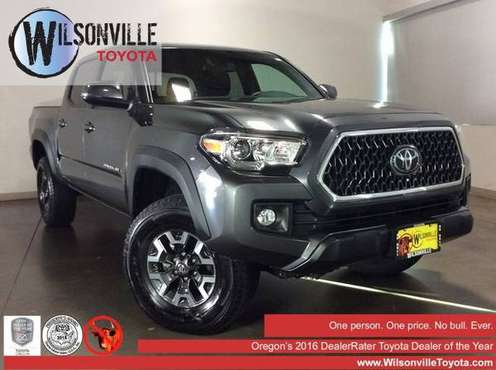 2018 Toyota Tacoma 4x4 4WD Certified Truck TRD Offroad Double Cab for sale in Wilsonville, OR