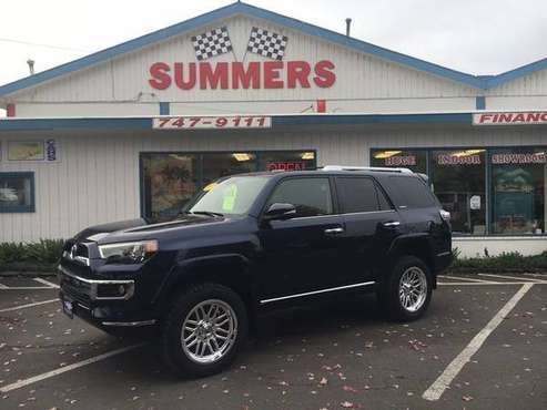 2017 TOYOTA 4RUNNER LIMITED 4WD LIFT / CUSTOM WHEELS / TIRES - cars... for sale in Eugene, OR