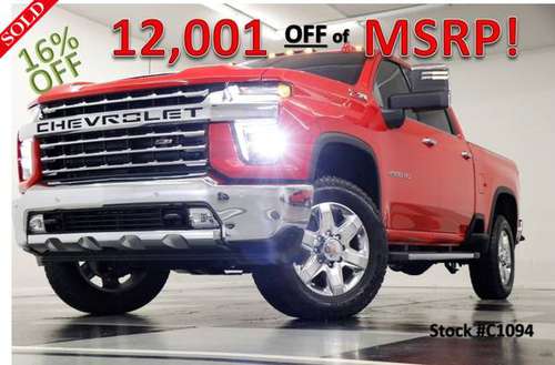 WAY OFF MSRP! BRAND NEW Red 2021 Chevy Silverado 2500HD LTZ 4WD Crew... for sale in Clinton, KS