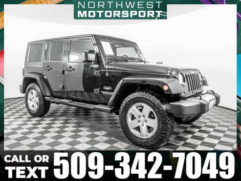 2009 *Jeep Wrangler* Unlimited Sahara 4x4 for sale in Spokane Valley, WA