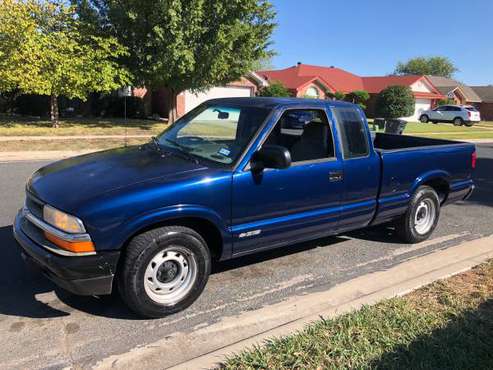 2002 Chevy s10 ext cab LOW miles for sale in Harker Heights, TX