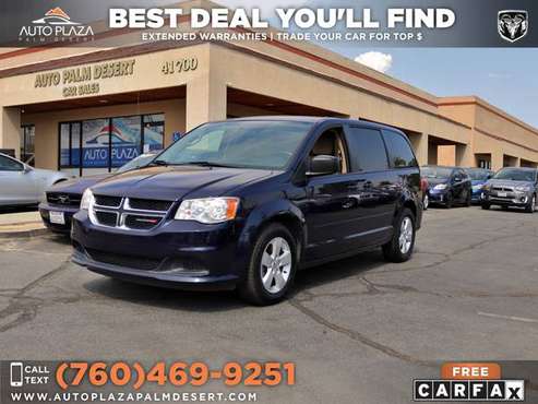 2014 Dodge Grand Caravan SE $192/mo with Service Records - cars &... for sale in Palm Desert , CA