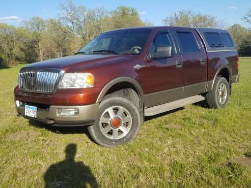 Rust free 2005 Ford F-150 King Ranch 4x4 for sale in Becker, MN