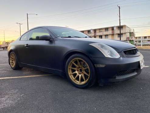2005 Infiniti G35 Coupe with Rims Low miles 60k - cars & trucks - by... for sale in Honolulu, HI