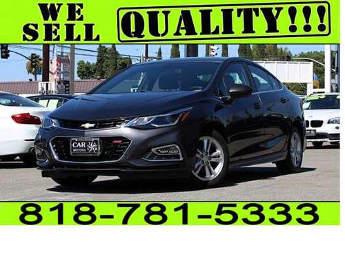2017 CHEVY CRUZE LT **$0 - $500 DOWN. *BAD CREDIT 1ST TIME BUYER* for sale in North Hollywood, CA