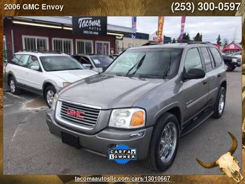 2006 GMC Envoy SLE 4dr SUV 4WD - cars & trucks - by dealer - vehicle... for sale in Tacoma, WA
