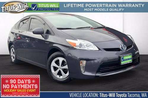 2015 Toyota Prius Electric Three Hatchback - cars & trucks - by... for sale in Tacoma, WA