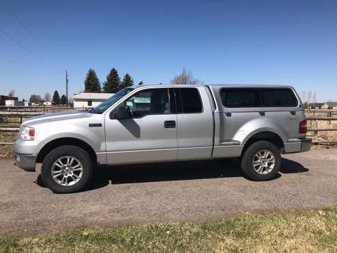 2004 Ford F-150 Fx4 Pickup, 4D 6-1/2 ft bed with hardshell camper for sale in Rexburg, ID