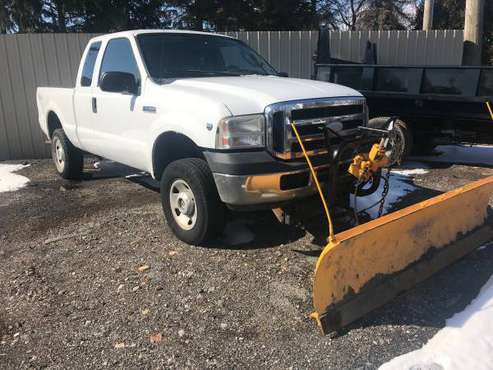06 F350 XLT Ext. Cab V-10 w/ Meyers 8 ft. Plow REDUCED - cars &... for sale in Somerset, PA