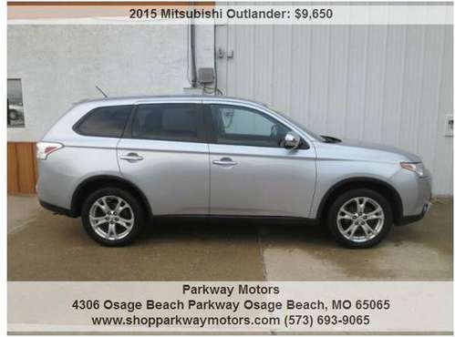 2015 Mitsubishi Outlander SE SUV 3rd Row Seating for sale in osage beach mo 65065, MO
