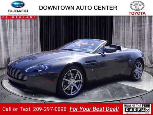 2008 Aston Martin V8 Vantage Base van Gray - - by for sale in Oakland, CA
