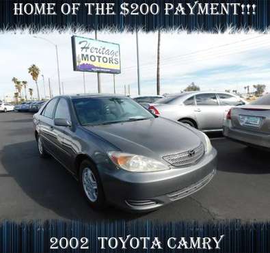 2002 Toyota Camry Motivated Seller! - A Quality Used Car! - cars & for sale in Casa Grande, AZ
