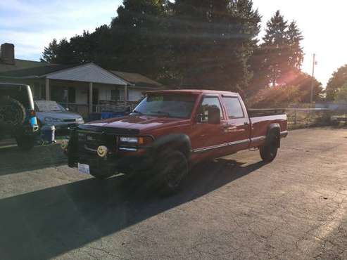 2000 GMC Sierra 4x4 3500 SLE for sale in Vancouver, OR