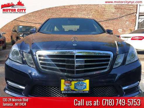 CERTIFIED 2012 MERCEDES-BENZ E550 SPORT ! AWD! FULLY LOADED! WARRANTY! for sale in Jamaica, NY