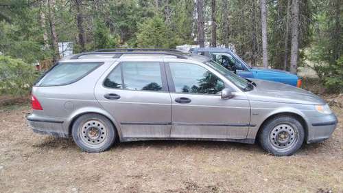 2003 Saab 9-5 wagon parts car & tires for sale in Whitefish, MT