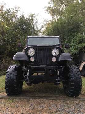 76 CJ7 wide Dana 44s on 38s - cars & trucks - by owner - vehicle... for sale in Hendersonville, NC