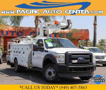 2012 Ford F-550 F550 XL Dually RWD Utility Service Boom Truck #30719... for sale in Fontana, CA