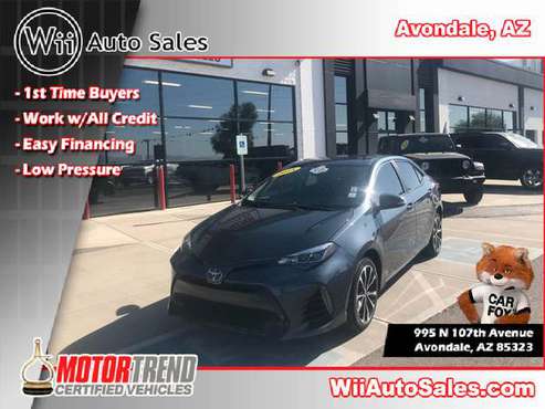 !P5845- 2018 Toyota Corolla L We work with ALL CREDIT! 18 sedan -... for sale in Cashion, AZ